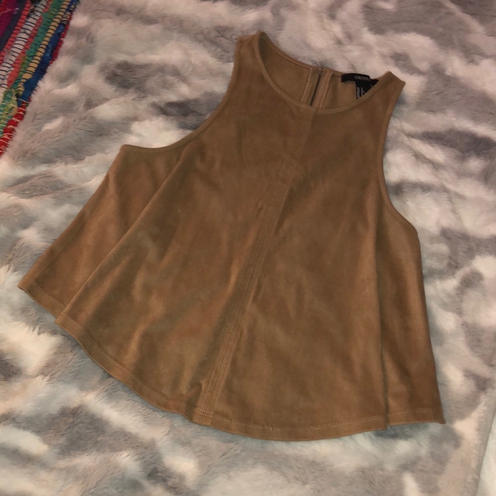Tan blouse